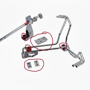Stryker 6377 Mounting hardware